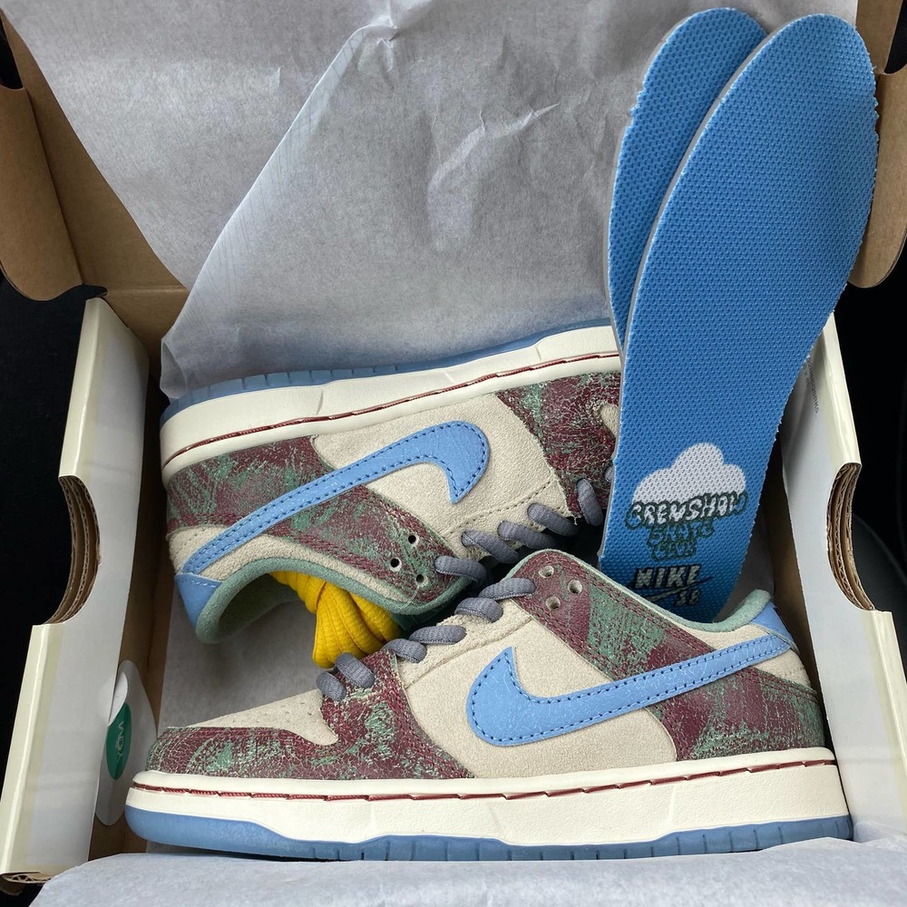 ❌SOLD❌ Nike SB Dunk Low Crenshaw Skate Club Size 12C Deadstock Kids PS Shoes